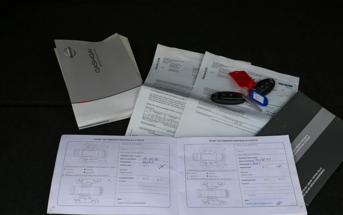 Nissan Qashqai cena 52900 przebieg: 219954, rok produkcji 2015 z Kutno małe 781